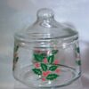 14oz Holly Bowl w/Lid (Holiday)